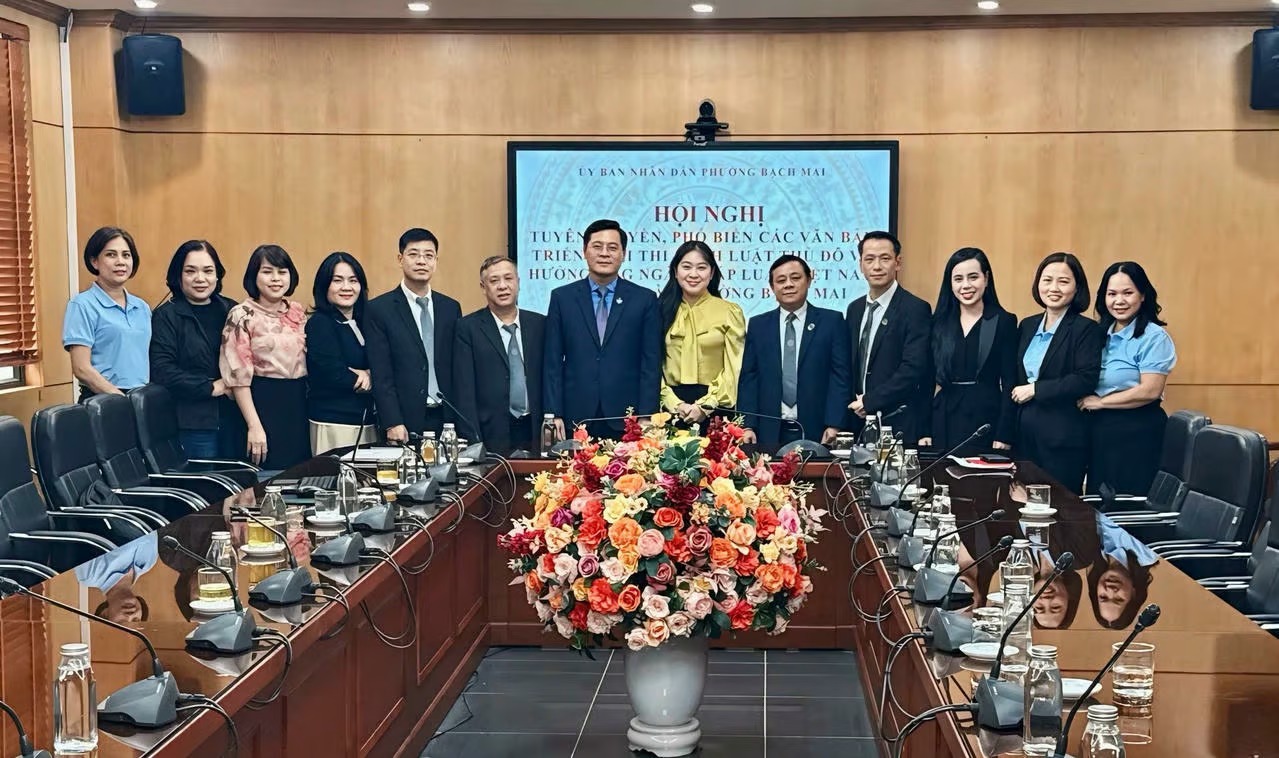 Phường Bạch Mai (TP Hà Nội) tổ chức Hội nghị tuyên truyền, phổ biến pháp luật